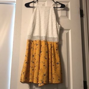 Short dress/romper style dress